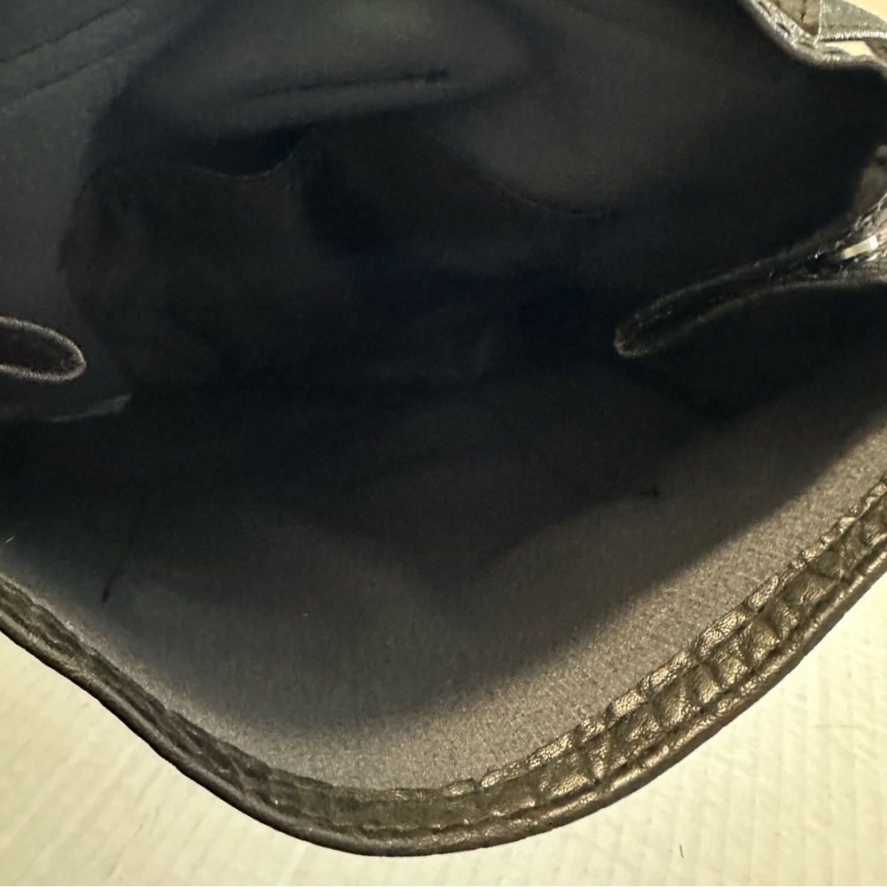 Abercrombie & Fitch Black Faux Leather Mini Backpack - Picture 4 of 7
